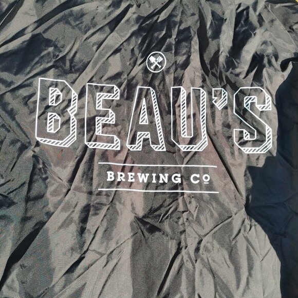 RARE BEAU'S BREWERY JACKET Men's Size Medium Snap Button Vankleek Hill Tractor - Picture 3 of 10
